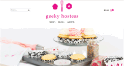 Desktop Screenshot of geekyhostess.com